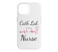 Cardiac Nurse Cath Lab EKG CVT Nursing Heart Beat Tech Case for iPhone 14