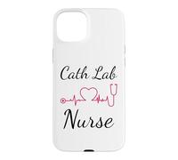 Cardiac Nurse Cath Lab EKG CVT Nursing Heart Beat Tech Case for iPhone 15 Plus