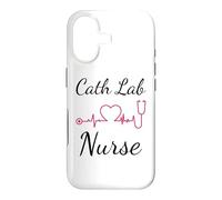 Cardiac Nurse Cath Lab EKG CVT Nursing Heart Beat Tech Case for iPhone 17