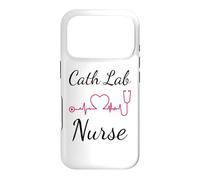 Cardiac Nurse Cath Lab EKG CVT Nursing Heart Beat Tech Case for iPhone 17 Pro