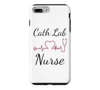 Cardiac Nurse Cath Lab EKG CVT Nursing Heart Beat Tech Case for iPhone 7 Plus/8 Plus