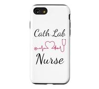 Cardiac Nurse Cath Lab EKG CVT Nursing Heart Beat Tech Case for iPhone SE (2020) / 7/8