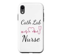 Cardiac Nurse Cath Lab EKG CVT Nursing Heart Beat Tech Case for iPhone XR