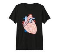 Cardiac Nurse Practitioner - Heart Anatomy Premium T-Shirt