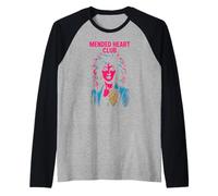 Cardiac Recovery Mended Heart Club Cool Mens Get Well Raglan Baseball Tee