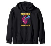 Cardiac Recovery Mended Heart Club Cool Mens Get Well Zip Hoodie