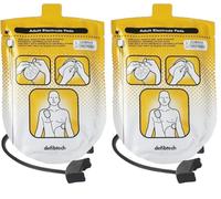 Cardiac Science H50006 Powerheart G3 defibrillation pads, Adult (Pack of 2)