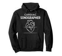 Cardiac Sonographer Echo Tech Echocardiography Cardiac Pullover Hoodie