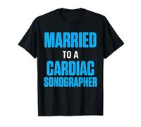 Cardiac Sonographer Echo Tech Married RDCS T-Shirt