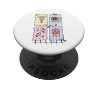 Cardiac Sonographer Ultrasound Technologist Sono Tech Bow Ca PopSockets Adhesive PopGrip