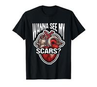 Cardiac Surgery Design and Bypass Heart Survivor Design T-Shirt