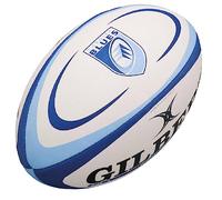 Cardiff Blues Replica Rugby Ball - White/Blue - size 5