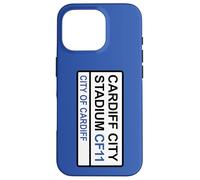 Cardiff City Stadium Iconic Street Sign Case for iPhone 16 Pro