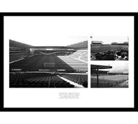 Cardiff City Stadiums Past and Present Framed 18x12 inch Photo Memorabilia