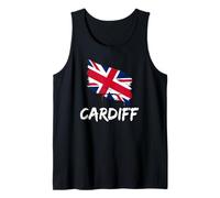 Cardiff Great Britain Flag British Heritage & English Pride Tank Top