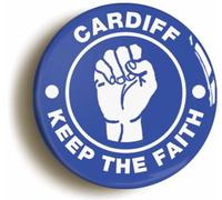 Cardiff Keep The Faith Northern Soul Button Badge (2inch / 50mm diameter)