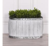 Cardiff Metal Planter - Tub - Oval - Large