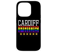 Cardiff Pride Wales Gay Lesbian Queer LGBT Rainbow Flag Case for iPhone 14 Pro