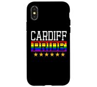 Cardiff Pride Wales Gay Lesbian Queer LGBT Rainbow Flag Case for iPhone X/XS