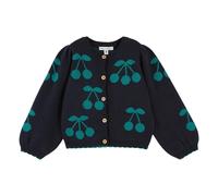 Cardigan Cerises Maille Navy blue 2 years