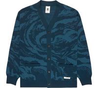 Element - Recycled cotton vest - Spirit Camo Cardigan Spirit Camo Blue for Men - Size M - Navy Navy M