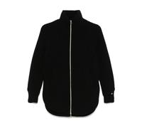 Cardigan in Infinity Wool and Nylon Ultralight - female - Herno - Cardigans - Black - L - Knitwear L