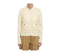 Cardigan Tricot - female - Moncler - Winter Jackets - Beige - M - Jackets M