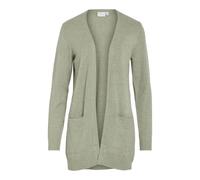 Vila Women's Viril Open L/S Knit Cardigan-Noos, Oil Green, XL