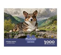 Cardigan Welsh Corgi1000 Piece Puzzle Puzzle Cute Dogs A Challenging Puzzle for Adult 70x50cm/1000pcs
