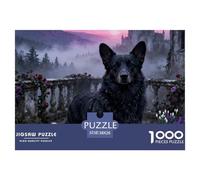 Cardigan Welsh Corgi1000 Piece Puzzle Puzzle Cute Dogs A Challenging Puzzle for Adults And Children 38x26cm/1000pcs