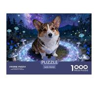 Cardigan Welsh Corgi1000 Piece Puzzle Puzzle Games Cute Dogs A Challenging Puzzle for Adults Children 70x50cm/1000pcs