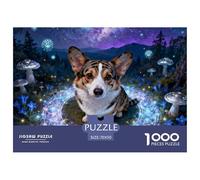 Cardigan Welsh Corgi1000 Piece Puzzle Puzzle Games Cute Dogs Colourful Puzzle for Adults And Children 70x50cm/1000pcs