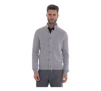 Cardigan with buttons - male - Gran Sasso - Cardigans - Gray - 3XL - Knitwear 3XL