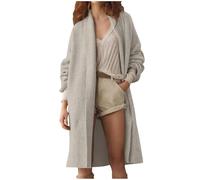 Cardigans for Women Fall Jackets Long Cardigan Sweaters Long Sleeve Open Front Chunky Knitted Jackets Cute Outwear Oversized Slouchy Knit Coats Fall Trendy Coatigan Jacket