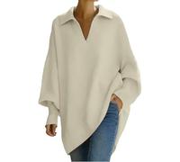 Cardigans For Women,Oversized Knit Sweater Long Sleeve Turn Neck Pullover Soft Casual Loose Fit Comfortable For Fall Winter