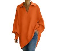 Cardigans For Women,Oversized Knit Sweater Long Sleeve Turn Neck Pullover Soft Casual Loose Fit Comfortable For Fall Winter