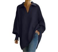 Cardigans For Women,Oversized Knit Sweater Long Sleeve Turn Neck Pullover Soft Casual Loose Fit Comfortable For Fall Winter