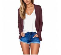 Cardigans for Women UK Sun Protection Lightweight Long Sleeve Summer Cover V Neck Cardigans Fresh Polished Fashion Casual Comfortable Breathable Everyday Commute Tops
