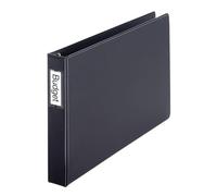 Cardinal 12122 Premier Easy Open 11 x 17 Locking Slant-D Ring Binder, 1 1/2" Cap, Black