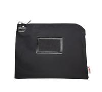 Cardinal Bag Supplies Locking Document Security Pouch - 11" x 15" Confidential File Storage Bag with Keyed Lock for Legal, Financial, and Business Records - HIPAA Compliant (Black)