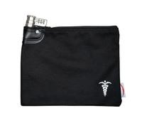 Cardinal bag supplies Opioid Anti Diversion Medication Lockable Bag, Combination Keyed Storage Case, Prescription Pouch, Pill Organizer, 8 x 10 inch (Black)