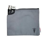Cardinal bag supplies Opioid Anti Diversion Medication Lockable Bag, Combination Keyed Storage Case, Prescription Pouch, Pill Organizer, 8 x 10 inch (Gray)