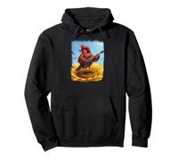 Cardinal Guitar Sunflower Birdlover Birding Biologist Bird Pullover Hoodie