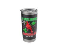 Cardinal I Believe There are Angels Among us Stainless Steel Insulated Tumbler