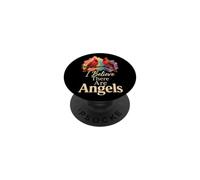 Cardinal I Believe There Are Angels Memorial Gift PopSockets Adhesive PopGrip