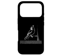 Cardinal Line Art Birdwatcher Case for iPhone 17 Pro
