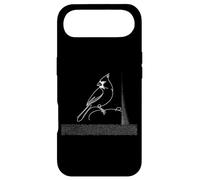 Cardinal Line Art Birdwatcher Case for iPhone Air