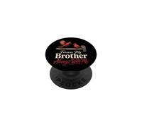 Cardinal Memorial Forever My Brother Always With Me PopSockets Adhesive PopGrip