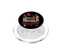 Cardinal Memorial Forever My Brother Always With Me PopSockets PopGrip for MagSafe