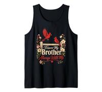 Cardinal Memorial Forever My Brother Always with Me Tank Top